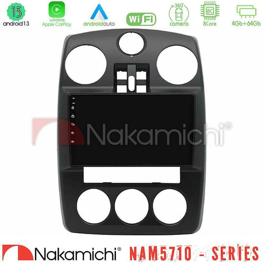 Nakamichi Auto-Audiosystem Chrysler PT Cruiser 2000-2005 mit Touchscreen 9" (Bluetooth/USB/Eingebautes Wi-Fi / 3G/GPS/Apple CarPlay/Android Auto)