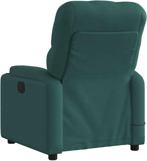 Relax Armchair Massage Dark Green 74x86.5cm