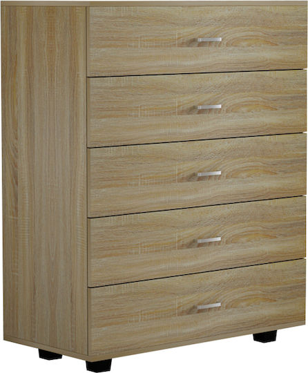 Comodă Dormitor Cu 5 Sertare 80x40x100cm Comodă Dormitor Cu 5 Sertare 80x40x100cm