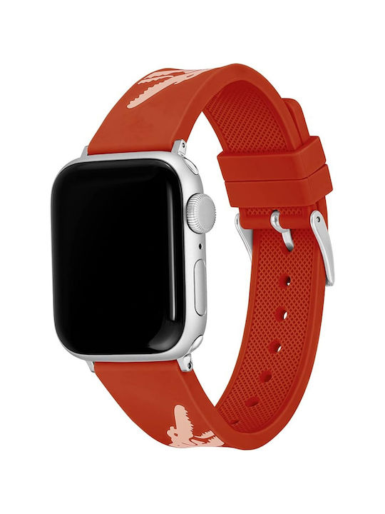 Lacoste Silicone Strap Red (Apple Watch 38/40 Mm)