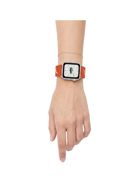 Lacoste Silicone Strap Red (Apple Watch 38/40 Mm)