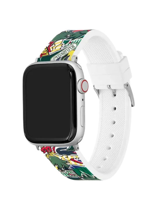 Lacoste Silicone Strap Green (Apple Watch 42/44/45/49 Mm)