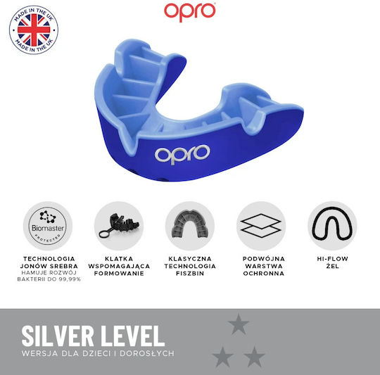 Opro GEN5 Senior Protective Mouth Guard Black OP171