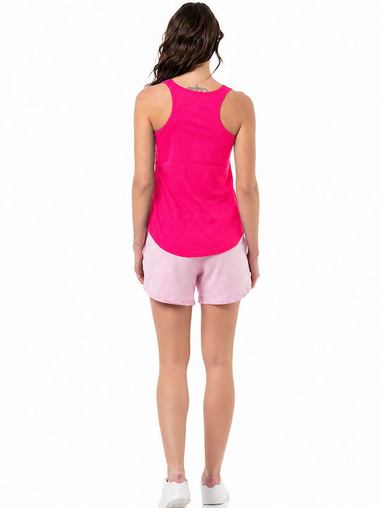 -14 Women's Sleeveless Sport Blouse Fuchsia