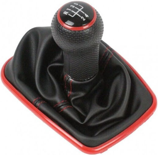 Loro Shift Knob With Cover For Volkswagen Golf / Bora Black