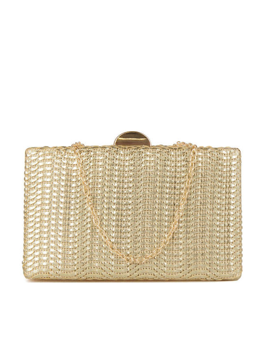 Women's Bag Clutch Gold Mnbg Jkb 49 Gld
