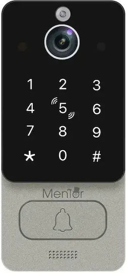 Smart Video Interfon Mentor Svk4102b 4 Fire Wi-Fi Card Pin Tuya App 10 Inch Ips Dvr Fhd 2mp Ip66 Negru