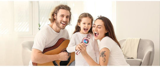 OneOdio Microfon Karaoke Wireless Bopmen-Star-10 Roz