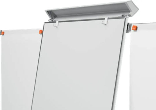 Nobo Impression Pro Flipchart Oțel Lăcuit Brațe Extensibile Trepied Magnetic Tavă Albă Pentru Markere