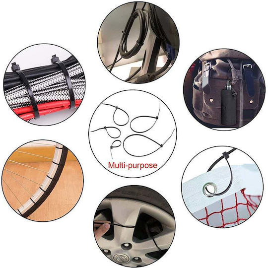 Powertech Legături Cablu Din Plastic 250mmx3.6mm În Culoare Albă 100 Buc