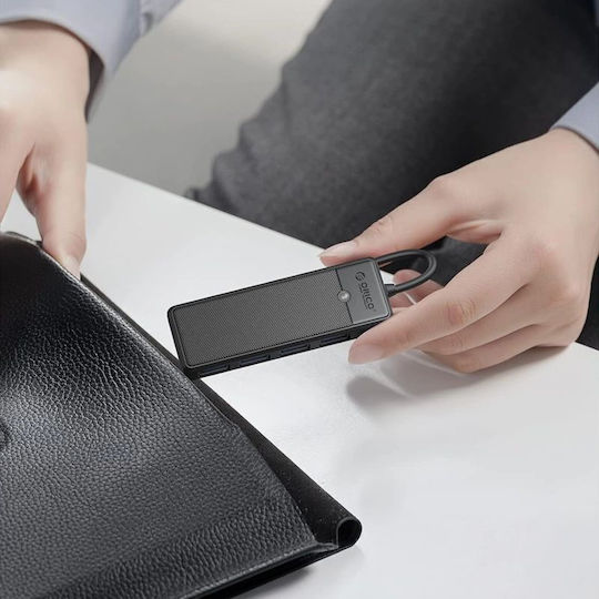 Orico USB-Hub 4 Anschlüsse USB 3.0 mit USB-C Anschluss