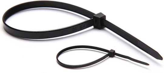 Entac Legături Cablu Din Plastic 250mmx3.6mm În Culoare Neagră 50 Buc