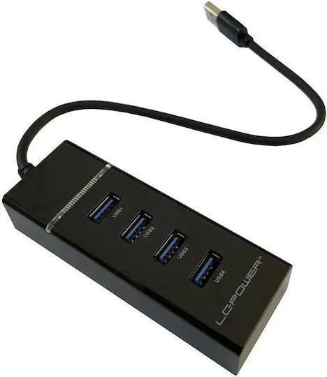 LC-Power v2 USB Hub with 5 Ports USB 3.2 with USB-A Connection