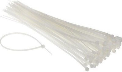Coliere de cablu 2.5 X 200mm Neutru 100buc