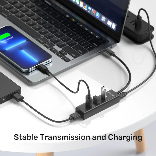 Unitek Hub 15 Θυρών USB 2.0 με σύνδεση USB-C / USB-A