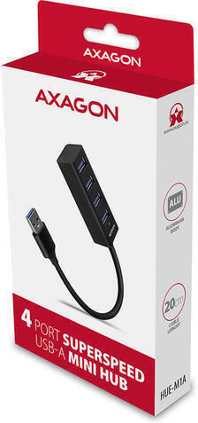 Axagon Hub 4 Θυρών USB 3.2 με σύνδεση USB-A