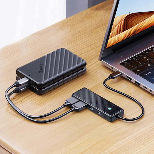 Orico Хъб 4 Порта USB 2.0 с Връзка USB-A