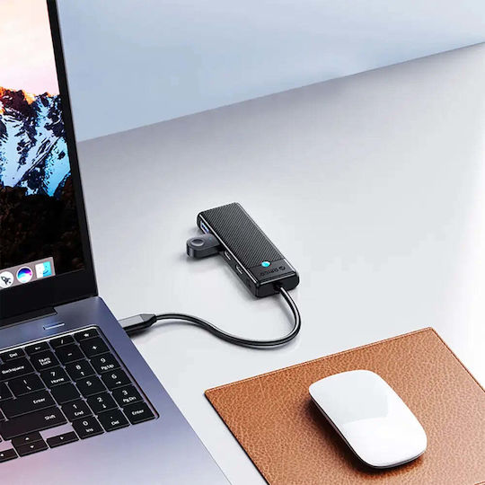 Orico Хъб 4 Порта USB 2.0 с Връзка USB-A
