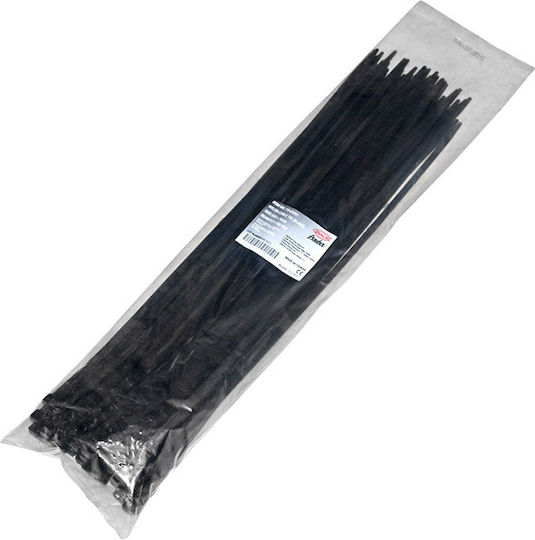 Adeleq Plastic Cable Ties 685mm x 9mm in Black Colour (100 pcs) 19-65091