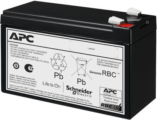 APC Apcrbc177 Baterie UPS cu Capacitate 9Ah și Tensiune 12V 1buc