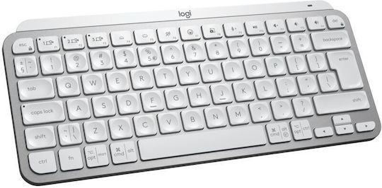 Logitech MX Mechanical Mini Безжично Само клавиатура Английски US Pale Gray
