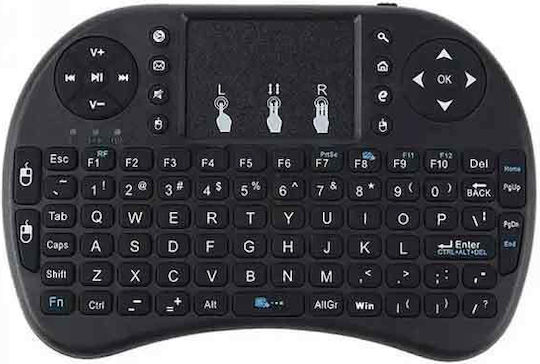 Andowl QY-K01 Kabellos Tastatur mit Touchpad Englisch US