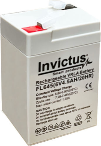 Invictus Батерия UPS с Капацитет 4.5Ах и Напрежение 6V 07.02.0175 1бр