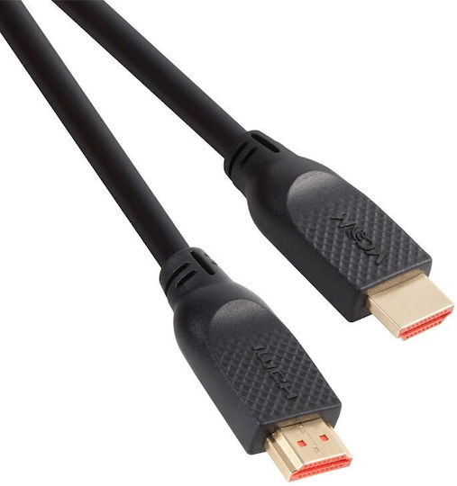 Vcom Cg517 HDMI Male To HDMI Male Cable Length 1.8m HDMI Version 2.0 Black 4K 2160p @ 60fps 3840x2160