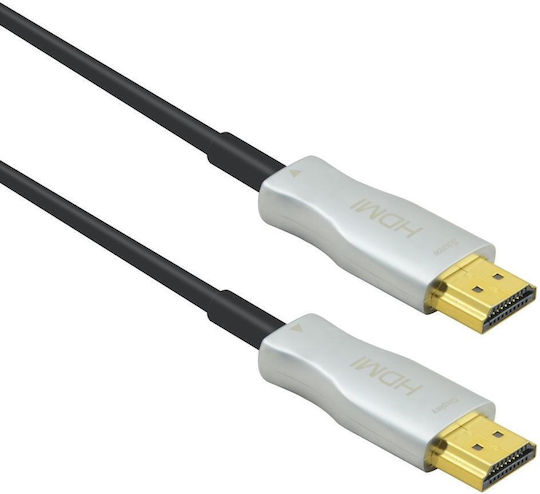 PremiumCord HDMI 2.0 HDMI-Kabel HDMI-Stecker - HDMI-Stecker 100m Schwarzes