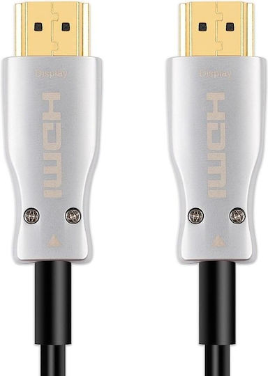 PremiumCord HDMI 2.0 HDMI-Kabel HDMI-Stecker - HDMI-Stecker 100m Schwarzes