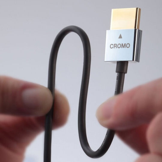Lindy HDMI 2.0 Премиум Високоскоростен 4K 60Hz HDR HDMI Кабел HDMI Мъжки - HDMI Мъжки 3м Сребрист