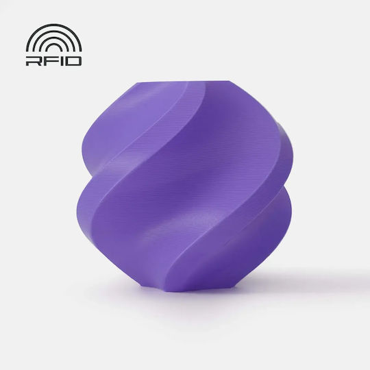 Bambu Lab PLA 3D Printer Filament 1.75mm Μωβ 1kg 1τμχ (Refill)