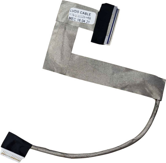 Screen Flex Cable Advent 4211 MSI U100 U90 Pn K19-3030019-h58 K19-3030028h58009 K19-3030028-h58 Video Screen Cable Code 1-flex0571