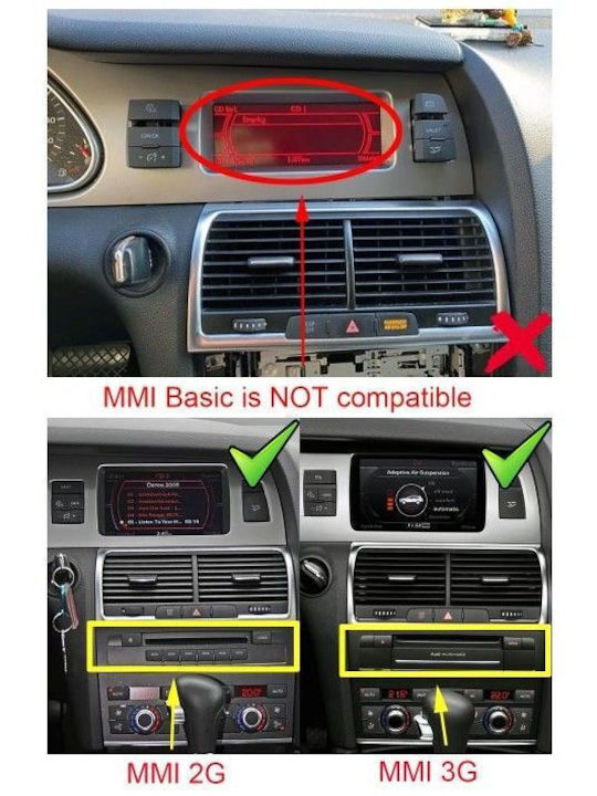 Digital Iq Tpg 15934a_cpa 10.25inc Multimedia System Audi Q7 Mod 2010-2015