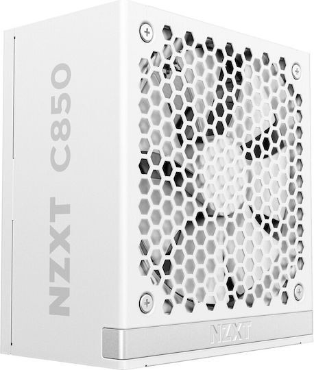 NZXT C850 Gold ATX 3.1 850W Λευκό Τροφοδοτικό Υπολογιστή Full Modular 80 Plus Gold