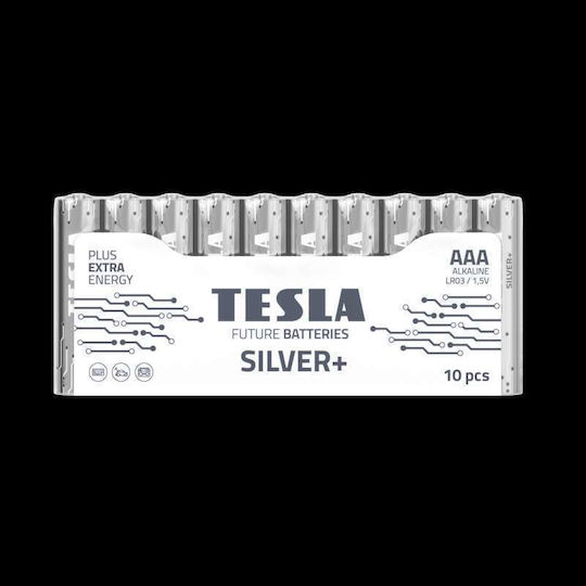Tesla Batteries Алкални Батерии AAA 1.5V 10бр