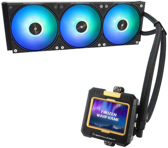 Thermalright Frozen Warframe Water Cooling Systems AIO CPU With 3 120mm Fans And ARGB Lighting