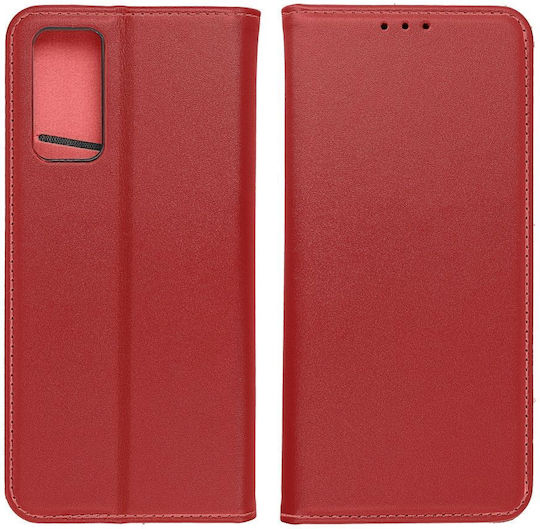 Smart Book Leder / Silikon Rote (Samsung A26 5G)
