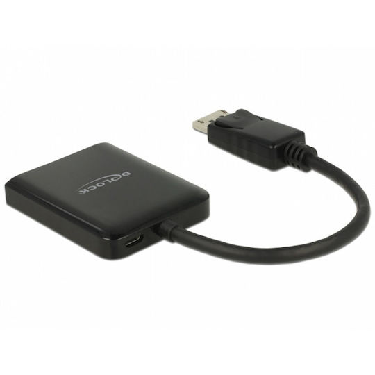 DeLock DisplayPort 1.4 Docking Station mit HDMI Schwarz (87769)