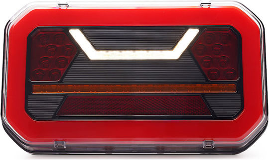 LED Rear Multifunction Smoke Right 12v24v Was