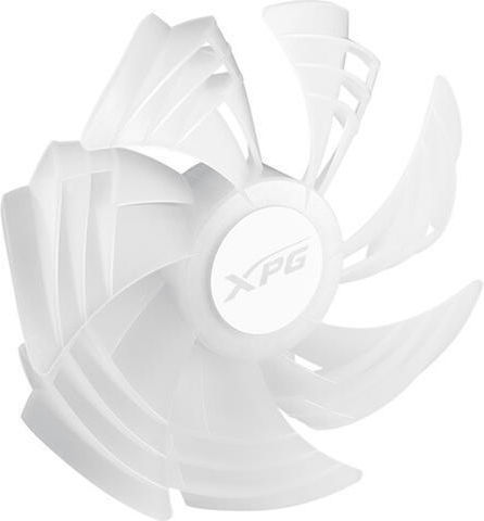 Adata Hurricane Вентилатор за Кутия 120мм (2000оборота / 61.5cfm) с ARGB Осветление и 4-изводна ШИМ Свързване Бял