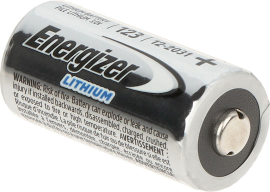 Energizer Baterii Litiu CR123 3V De Unică Folosință (Long Life) 2 Bucăți