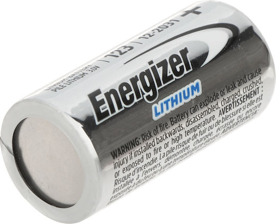 Energizer Baterii Litiu CR123 3V De Unică Folosință (Long Life) 2 Bucăți
