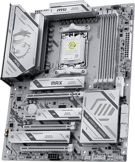 MSI MAG X870E GAMING PLUS MAX WIFI Дънна Платка ATX с AMD AM5 Сокет 7E70-016R