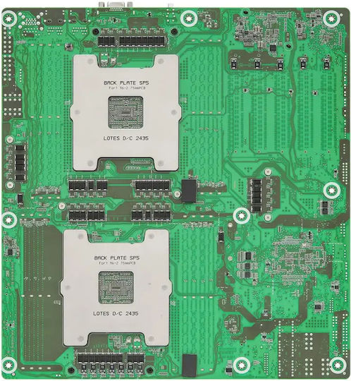 ASRock SoC Дънна платка SSI EEB с AMD SP5 Сокет