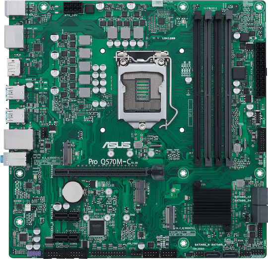 Asus Pro Q570M-C/CSM Placă de bază Micro ATX cu Intel 1200 Socket