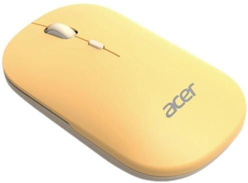 Acer AMR130 Ασύρματο Bluetooth Ποντίκι Κίτρινο
