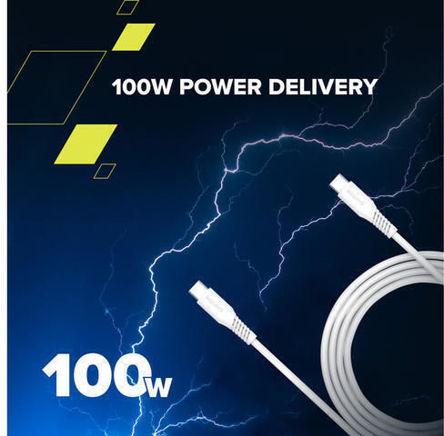 Canyon USB 2.0 Kabel USB-C männlich - USB-C 100W PD Weiß 2m