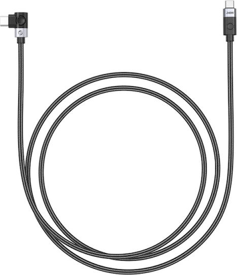 Orico Angle (90°) Cable USB-C Male - USB-C 240W PD Black 1m