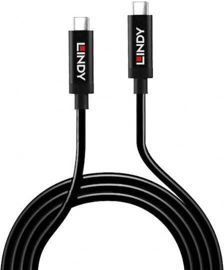 Lindy Active Cablu USB 3.1 Gen2 8k60hz/4k120hz 60w T-t 3m Negru Lindy L43348